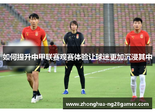 如何提升中甲联赛观赛体验让球迷更加沉浸其中